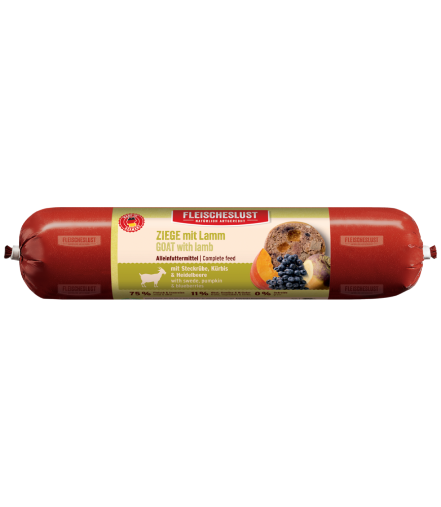Fleischeslust Geit met Lam – Vers, Graanvrij & Hoogwaardig Hondenvoer