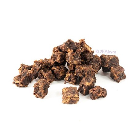 Akyra Lamslong Blokjes – Lichte, Knapperige Trainingssnack voor Honden