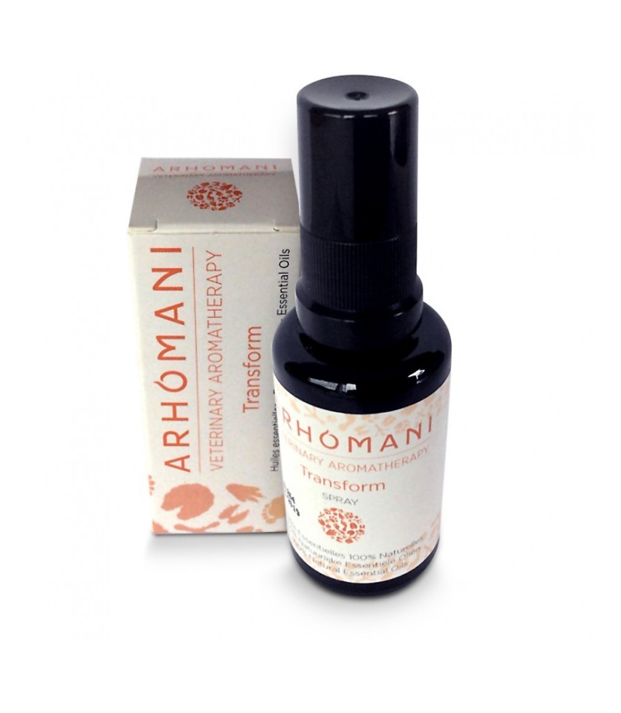 Arhomani Spray Transform – Aromatherapie voor Minder Stress bij Huisdieren