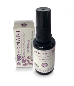 Arhomani Spray Self Balance – Aromatherapie voor Rust, Stabiliteit en Evenwicht