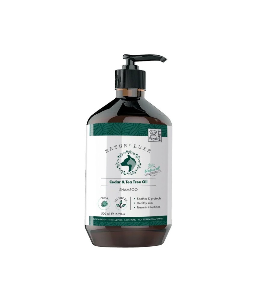 Natur'Luxe shampoo met cedar & tea tree oil
