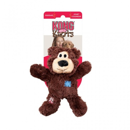 KONG Wild Knots Beer - ideaal speeltje voor je kleine puppy