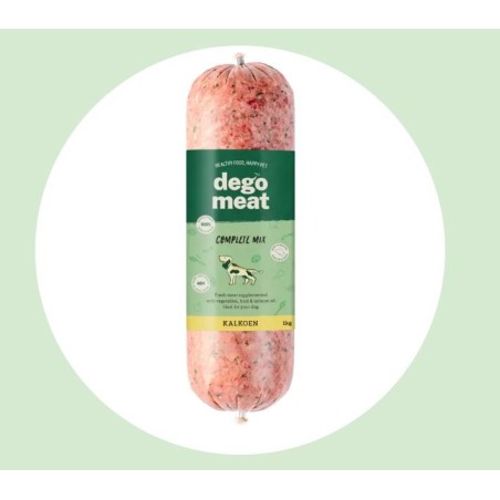 Degomeat Kalkoen Compleet – Licht, voedzaam en volledig