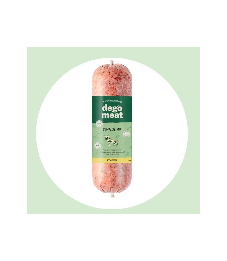 Degomeat Konijn Compleet – Licht, puur en volledig