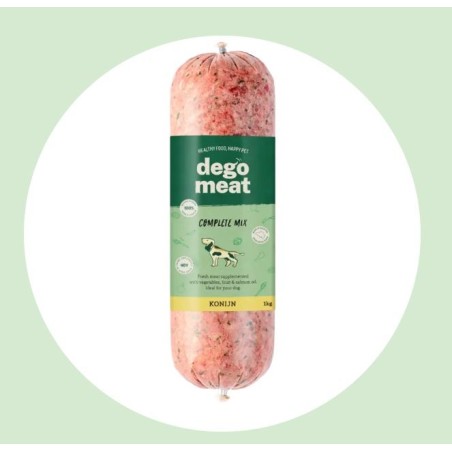 Degomeat Konijn Compleet – Licht, puur en volledig