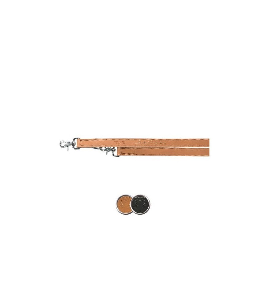 Trixie Rustic Vetleder Heartbeat Verstelbare Riem – Duurzaam, Stijlvol & Comfortabel