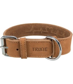 Rustic Vetlederen Halsband Heartbeat – Duurzaam, Soepel & Uniek Design