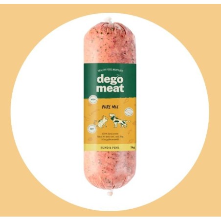 Degomeat Rund & Pens – Voedzaam, puur en smaakvol