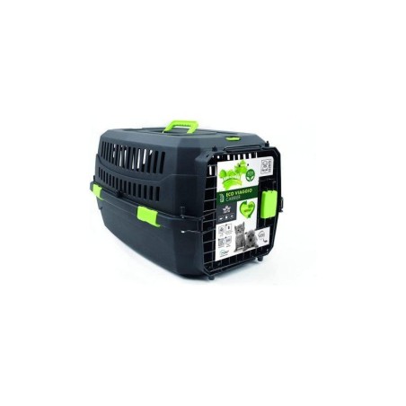 M-Pets Eco Vaggio Transportkooi – Duurzame, Veilige & Comfortabele Reismand voor Huisdieren