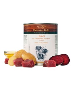 Hubertus Gold Lam/Rund – Natuurlijke complete voeding met vers lam en rund