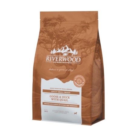 Riverwood Small Breed Hondenvoer met Gans, Eend & Kwartel