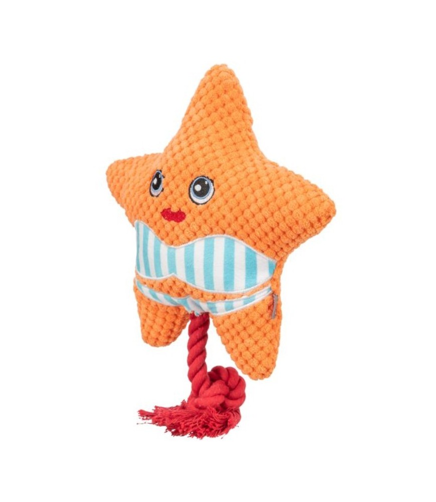Trixie Pluche Zeester – Zacht Hondenspeeltje zonder Pieper | Canislufa