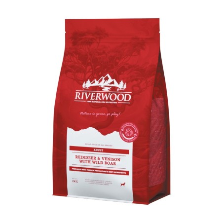 Riverwood Adult XL Eend & Kalkoen met Fazant – Graanvrije premium voeding voor grote volwassen honden