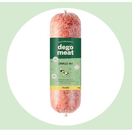 Degomeat Paard Compleet KVV – Hypoallergeen & graanvrij