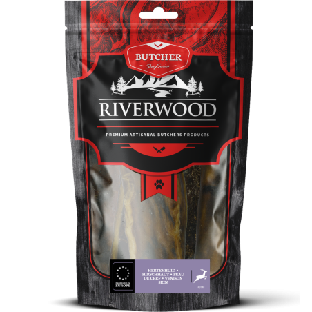 Riverwood Hertenhuid - ideale kauwsnack voor honden met allergieën of gewoon een verfijnde smaak