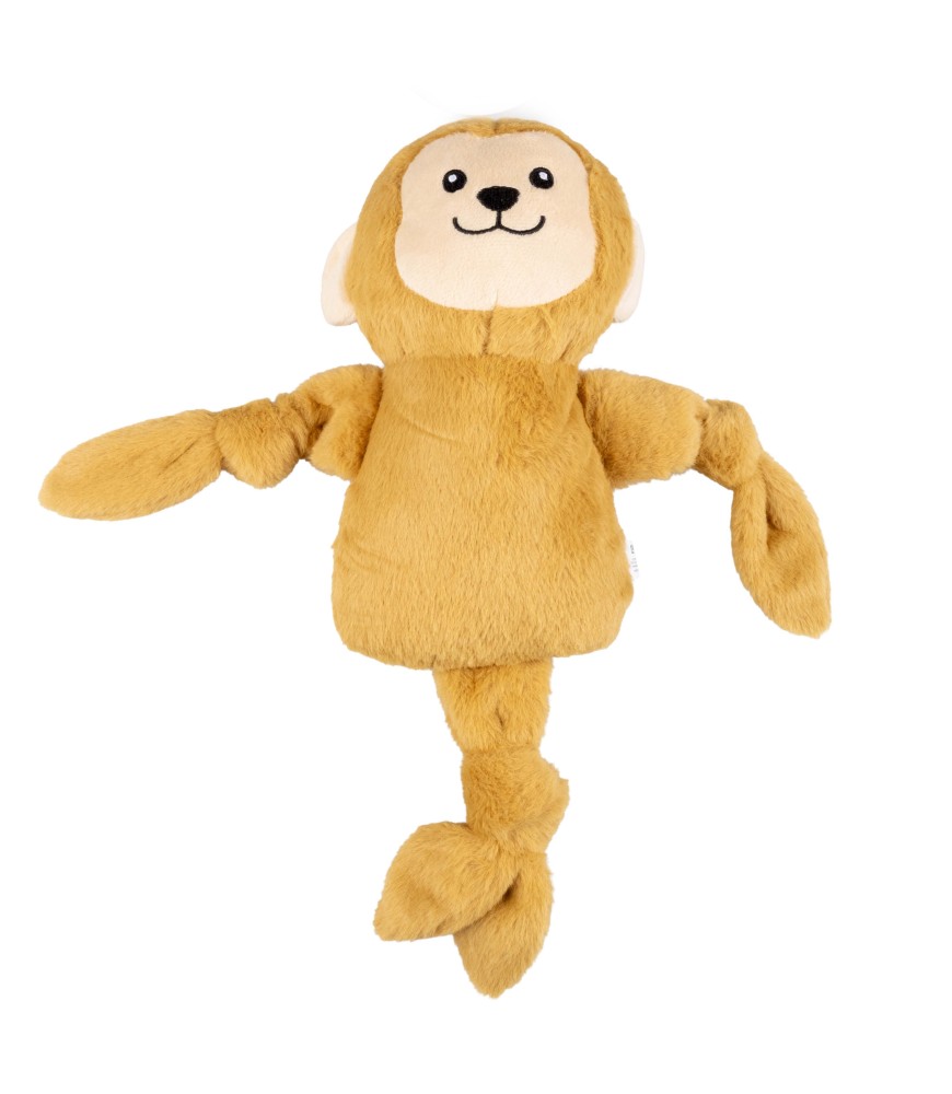 Pluche hondenspeeltje met squeaker & crackle