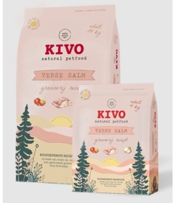 Kivo Verse Zalm Graanvrij – Natuurlijke hondenvoeding met verse zalm, zonder granen
