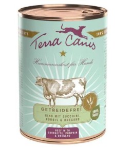 Terra Canis Graanvrij Rund – Natuurlijk Hondenvoer met Hoog Vleesgehalte